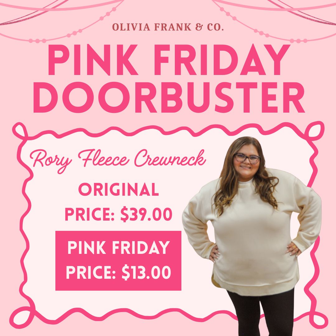 PINK FRIDAY DEAL: Rory Fleece