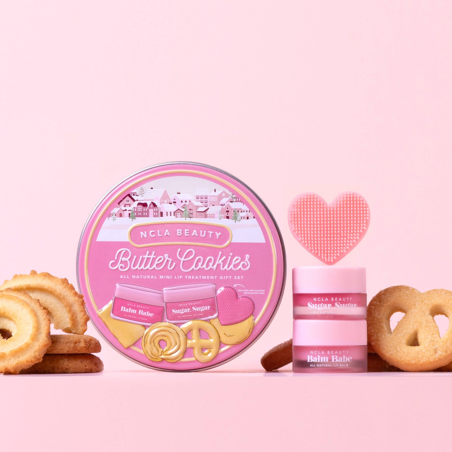 Butter Cookie Lip Care Holiday Gift Set