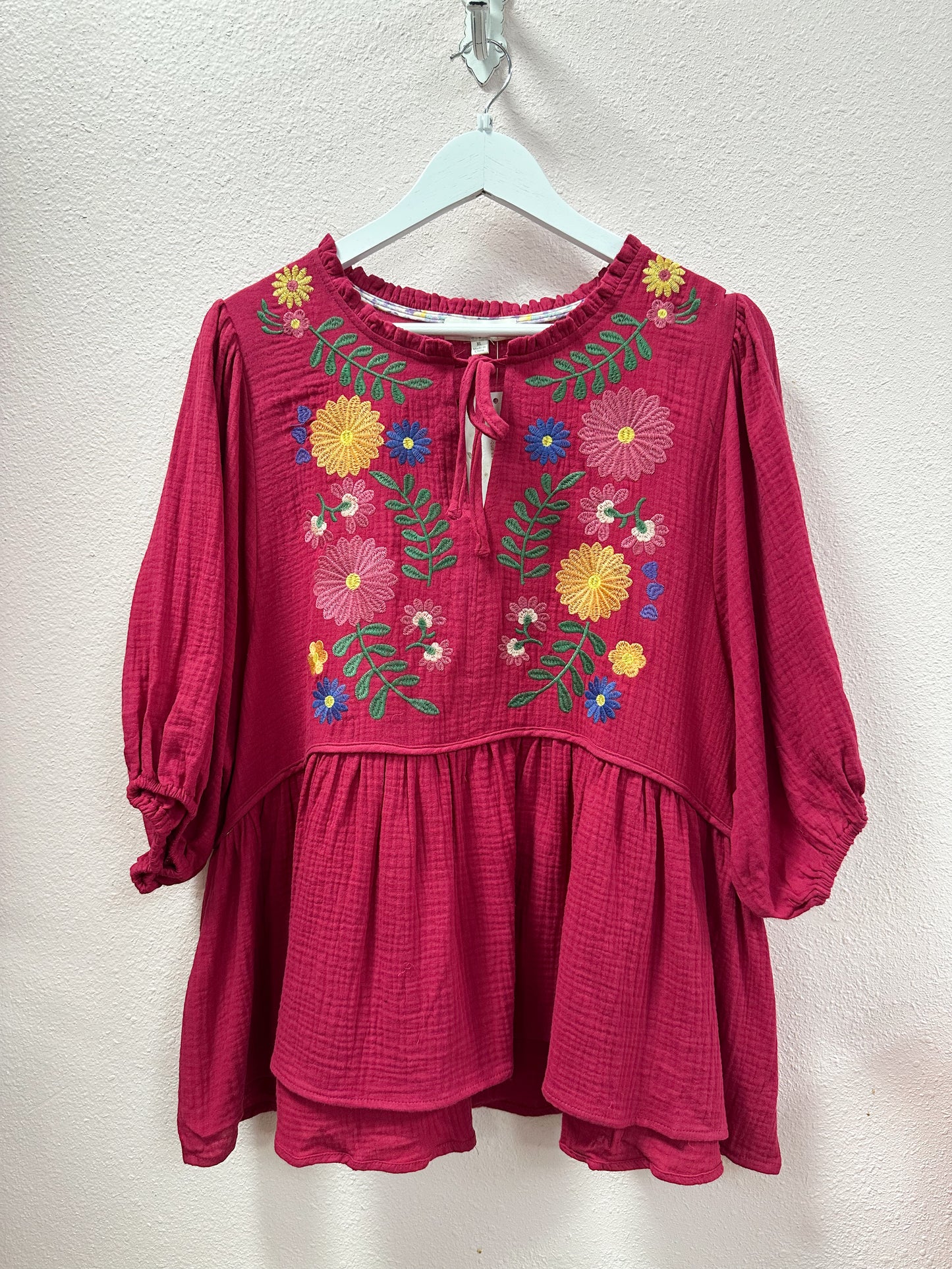 Greta Floral Babydoll Top