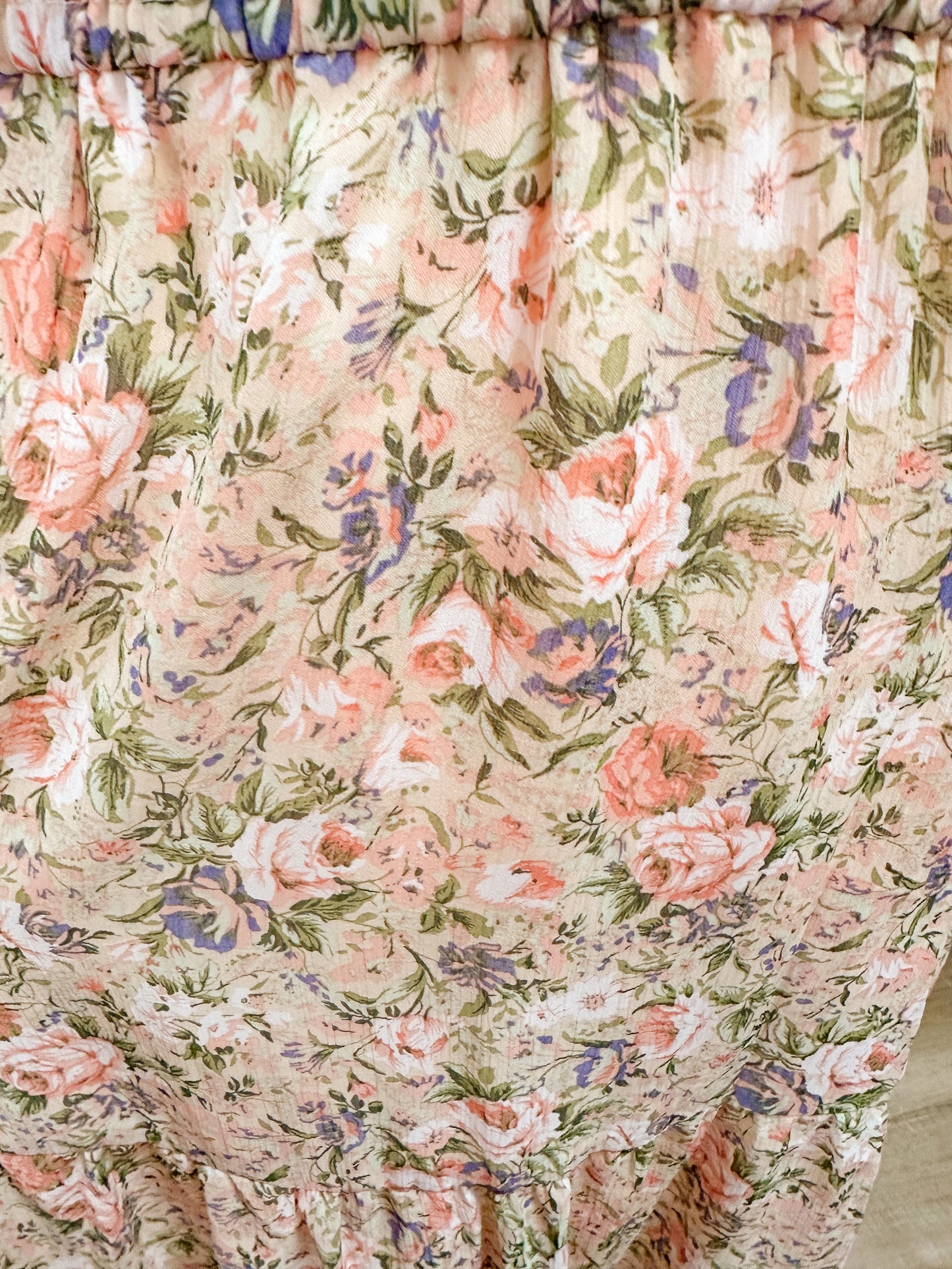 Remi Romantic Smock Floral Dress