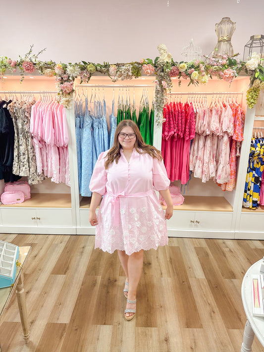 Leslie Button Up Dress