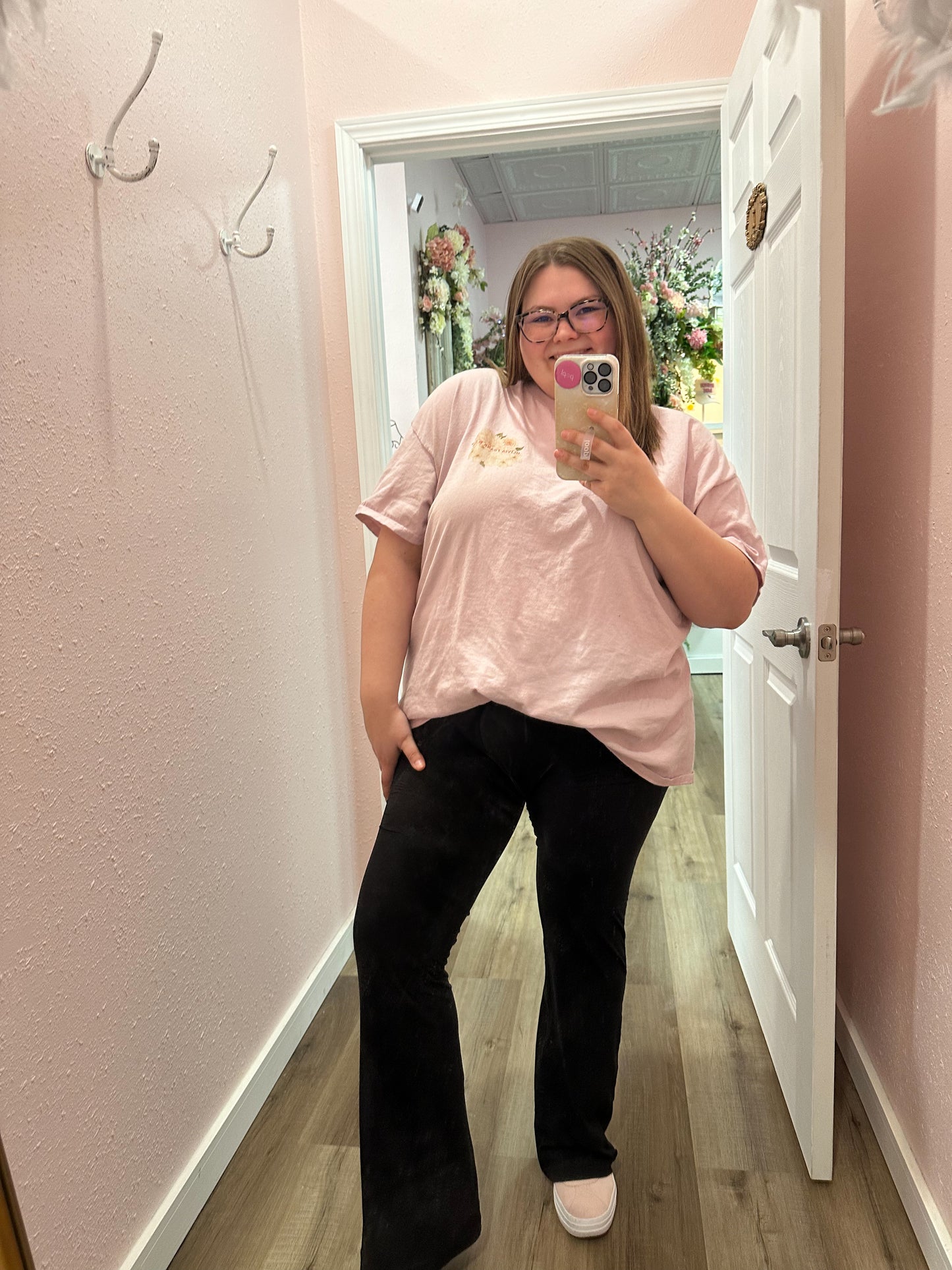 Beth Buttery High Waisted Flair Leggings