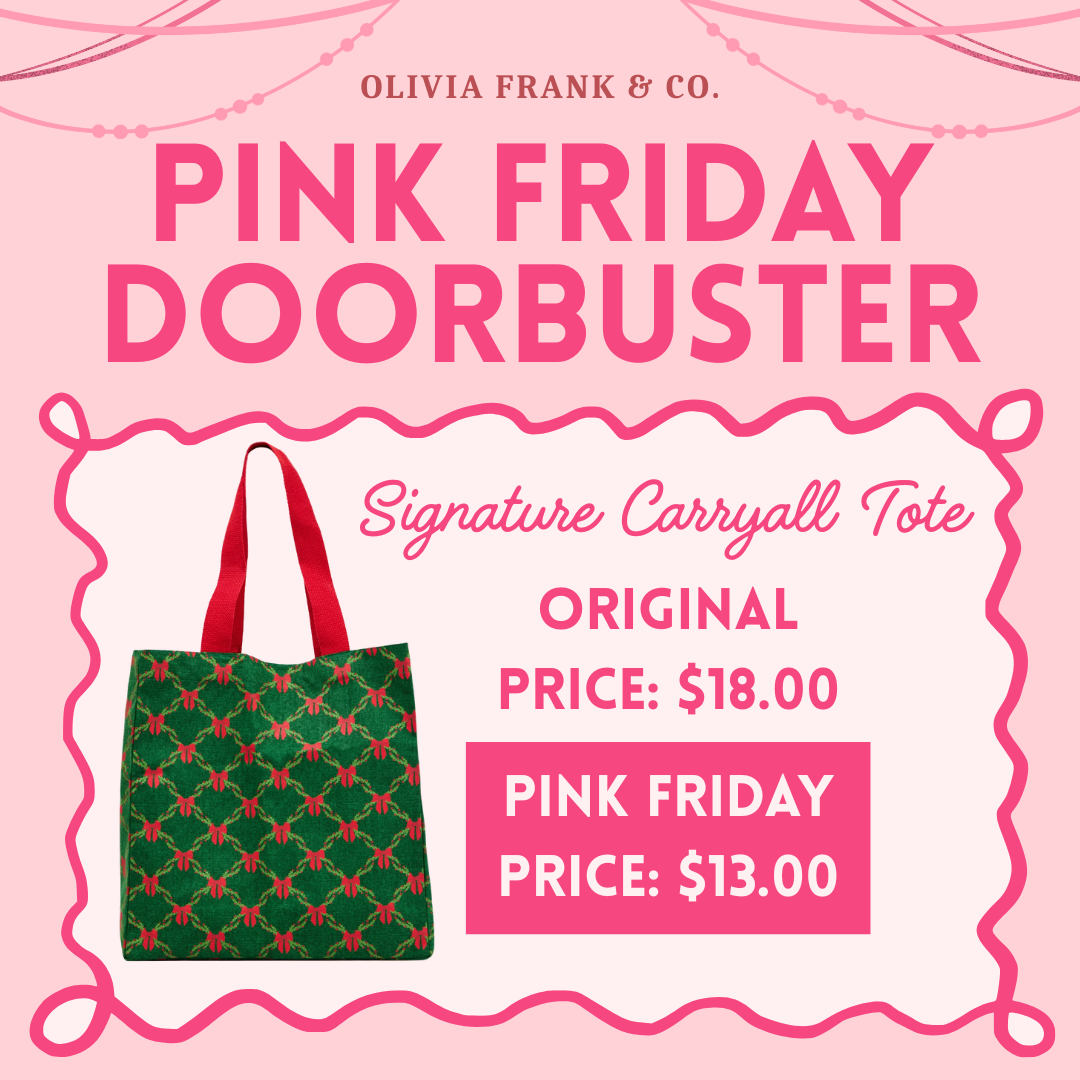 PINK FRIDAY DEAL: Signature Carryall Holiday Trellis