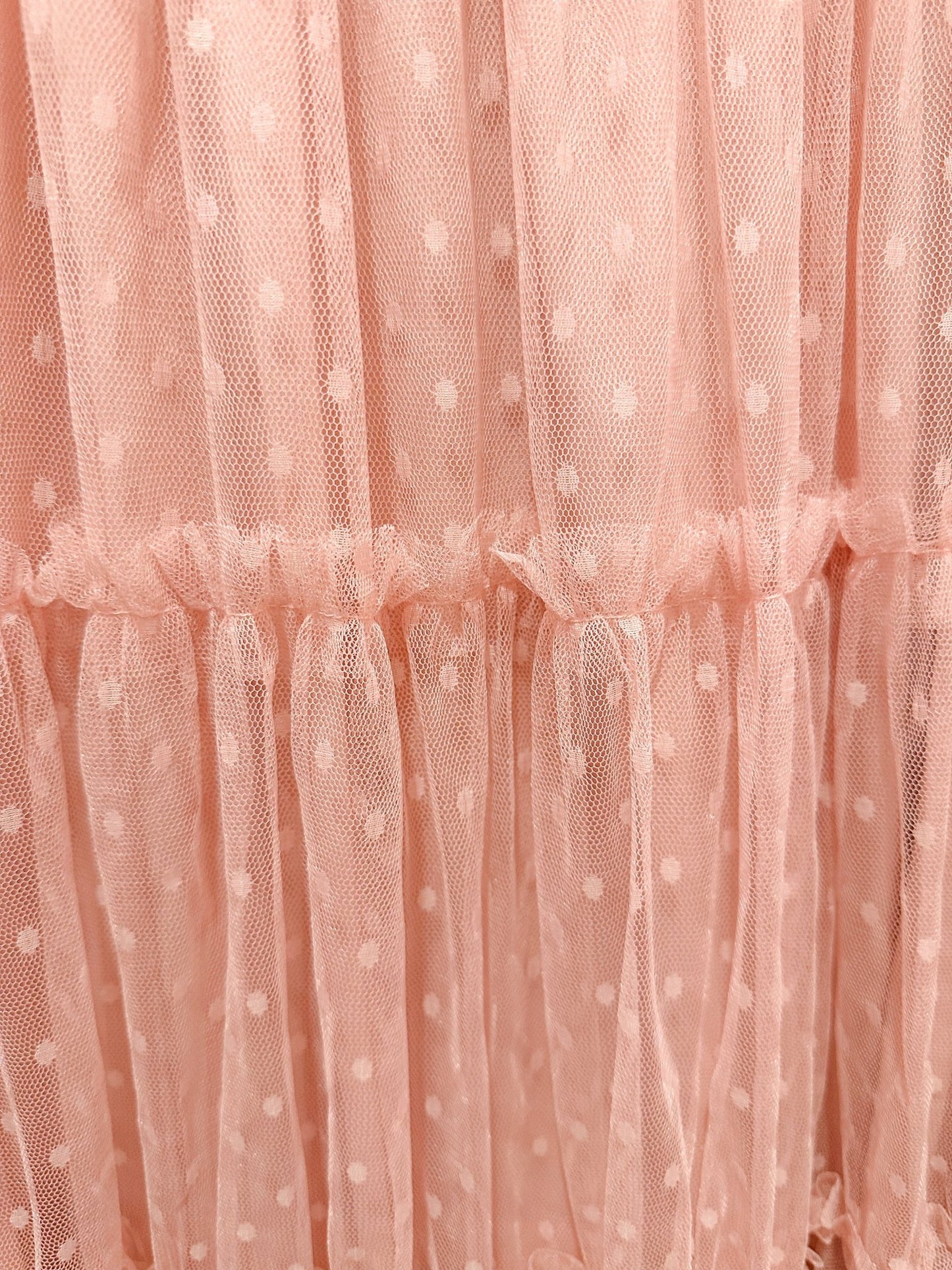Pink Chiffon Smocked Dress - Olivia Frank & Co.