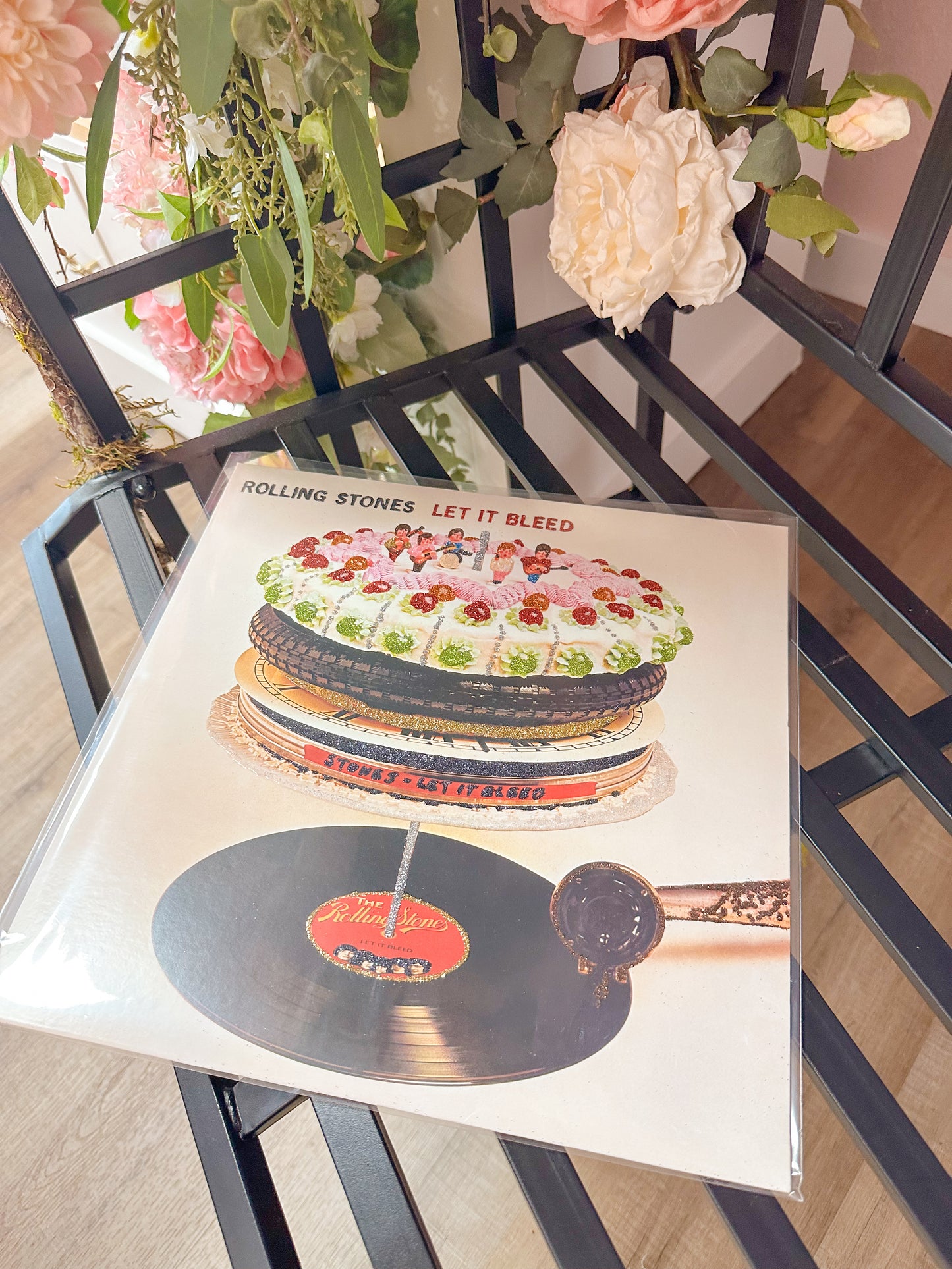 Rolling Stones Glitter Record