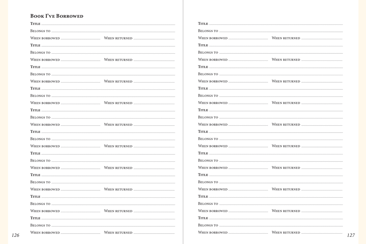 The Book Lover's Journal (2nd Ed)