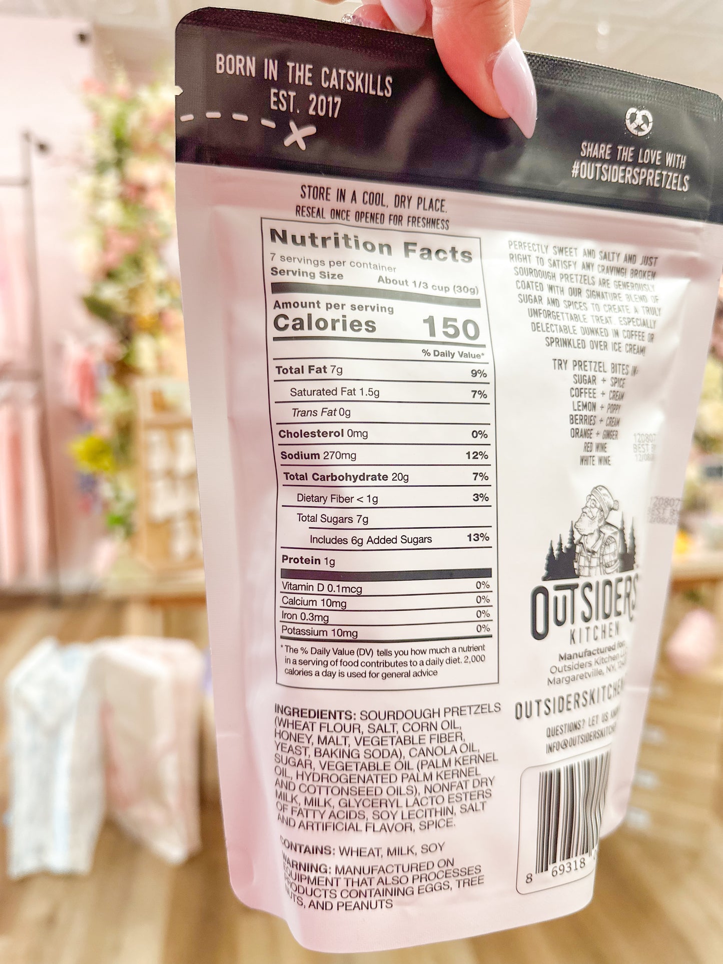 Sugar + Spice Pretzel Bites