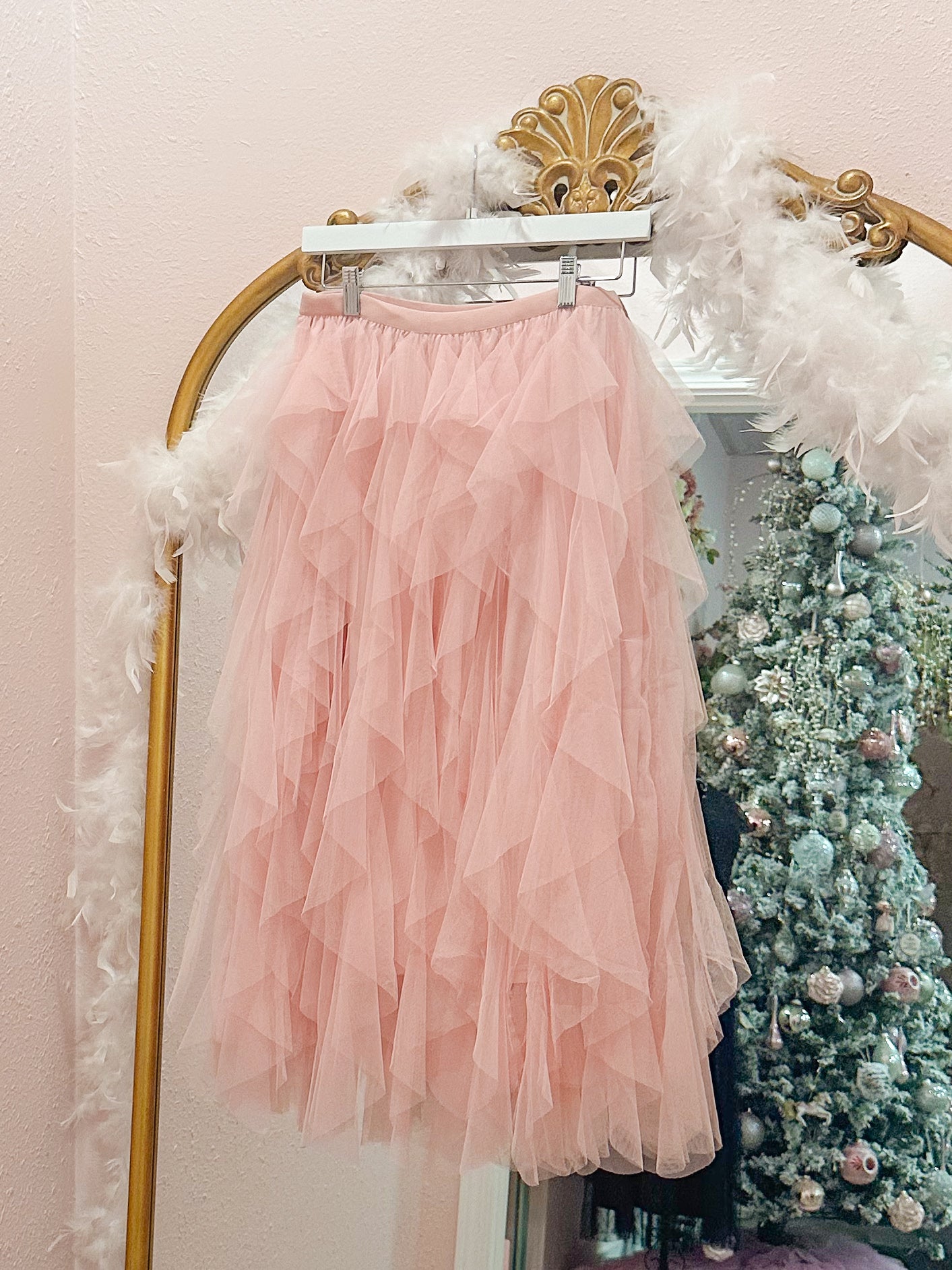 Cascading Pink Dreams Skirt