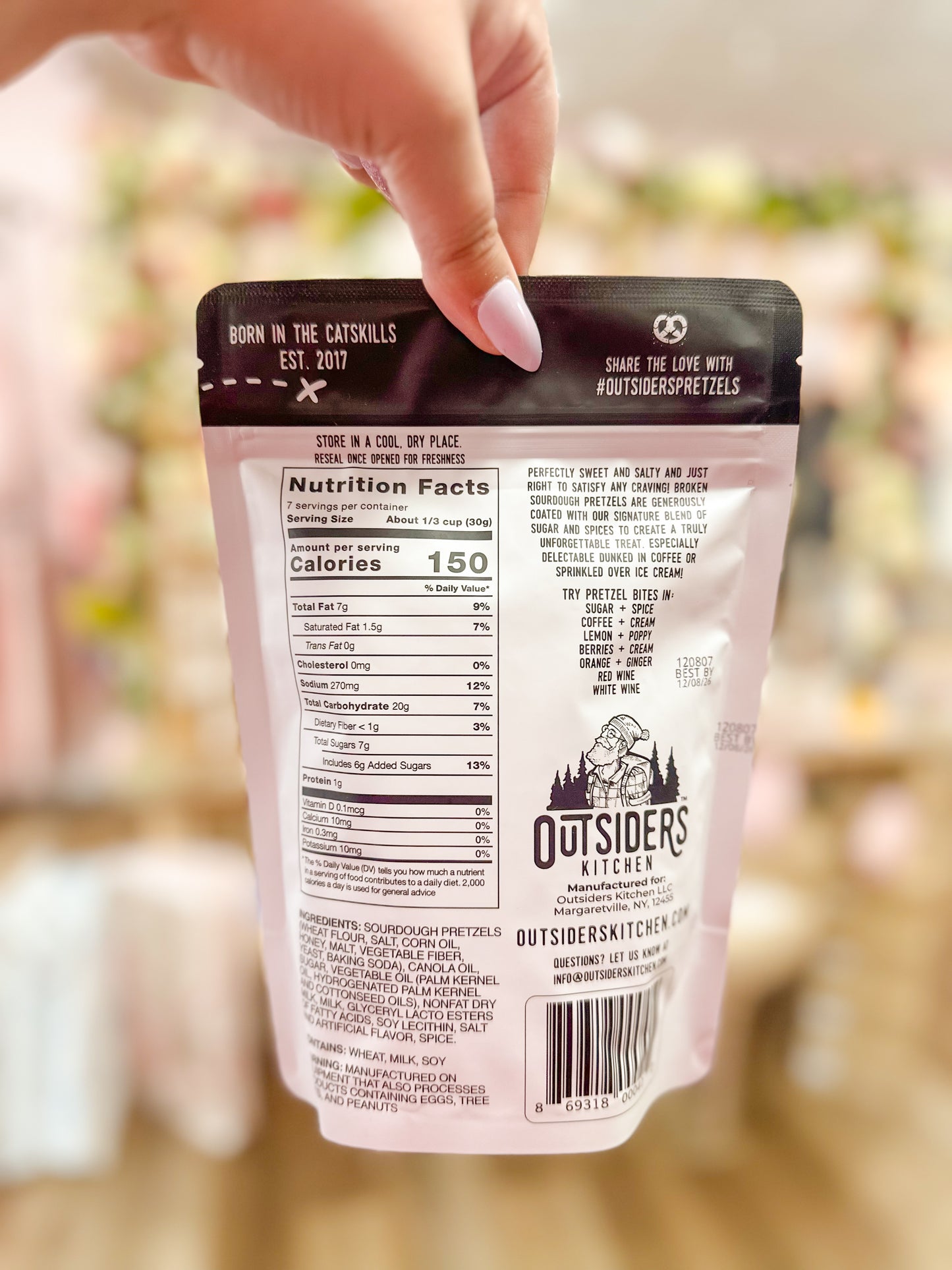 Sugar + Spice Pretzel Bites