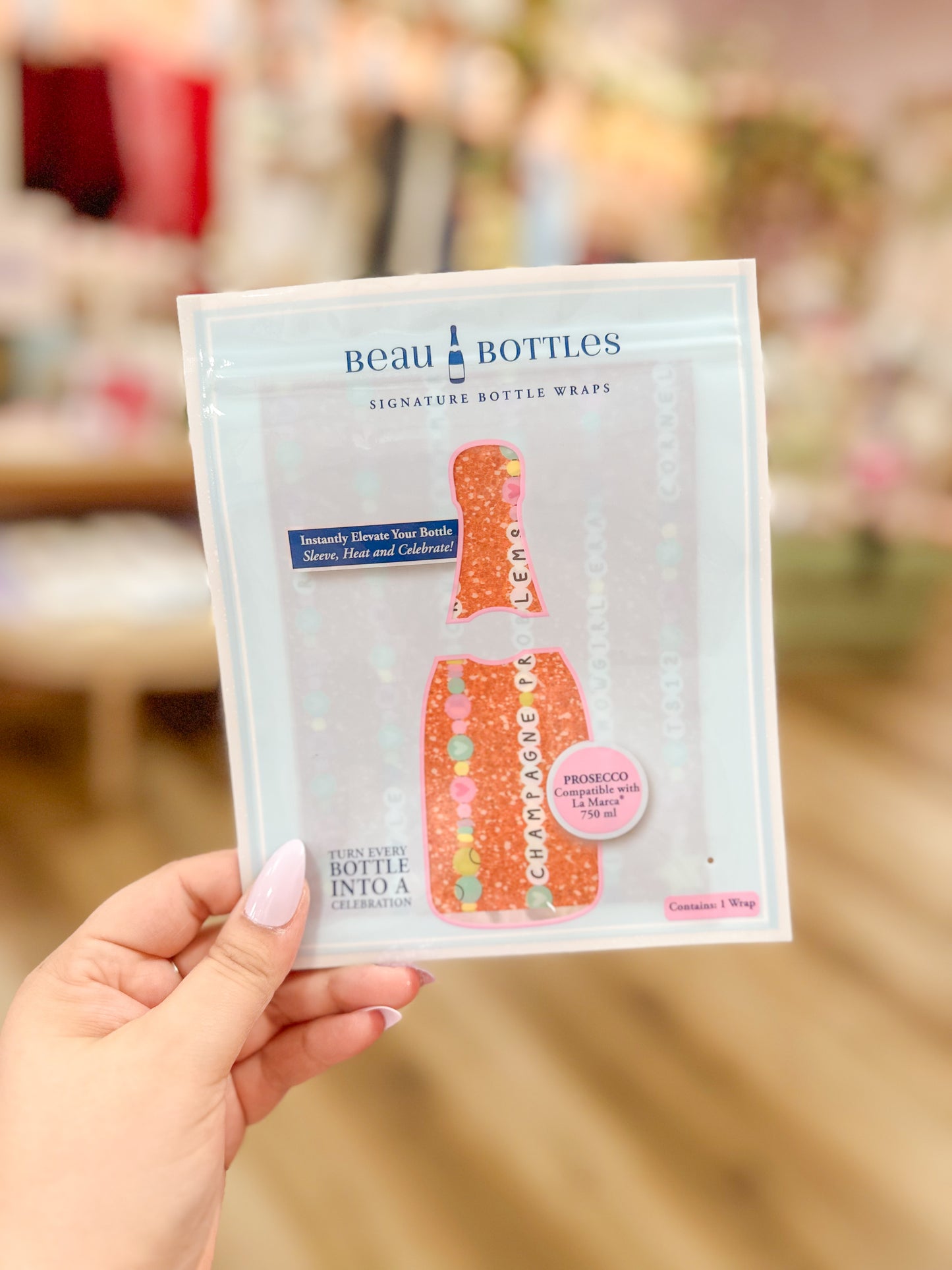 Beau Bottles Swiftie Prosecco Bottle Wrap