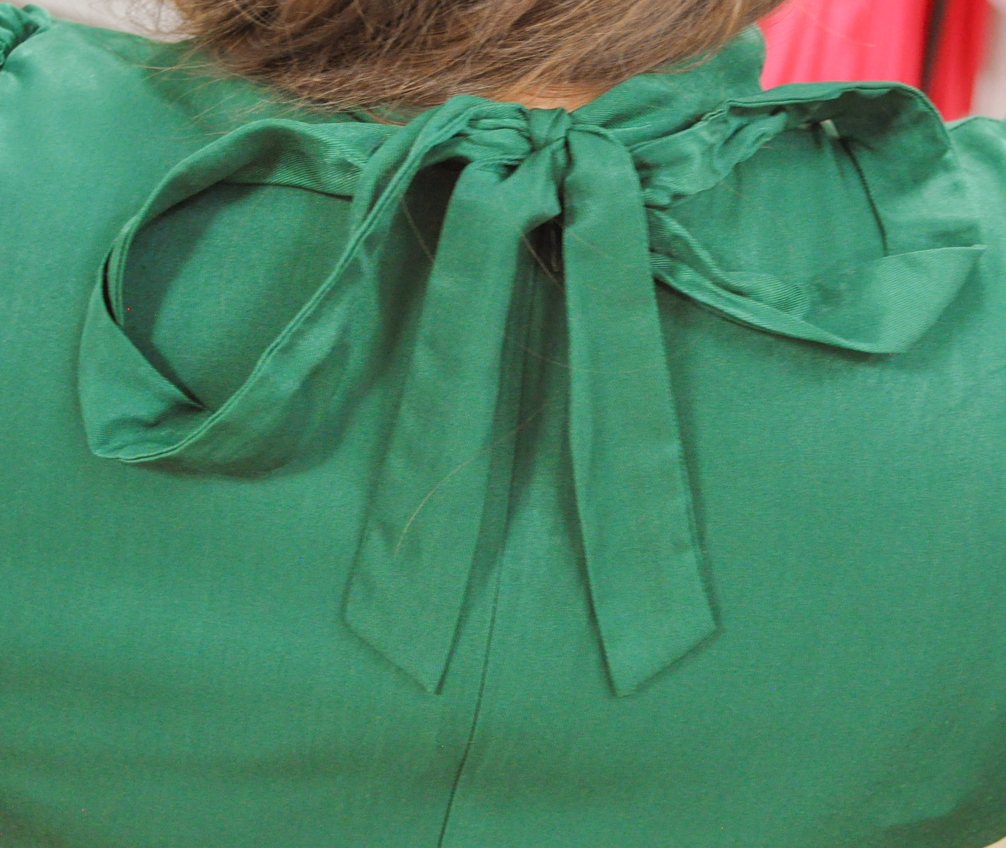 Hallie Holiday Green Dress