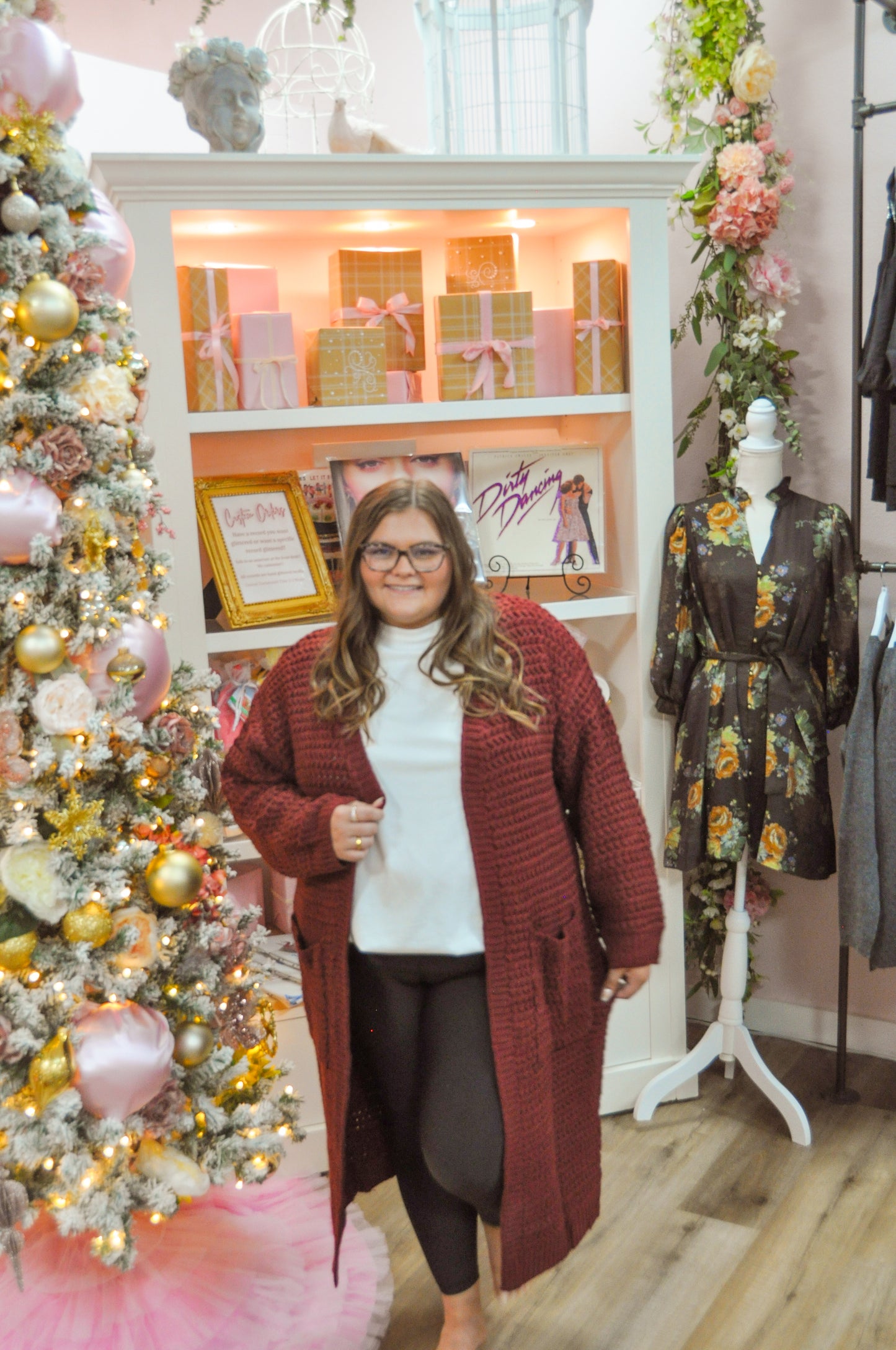 Bordeaux Chunky Knit