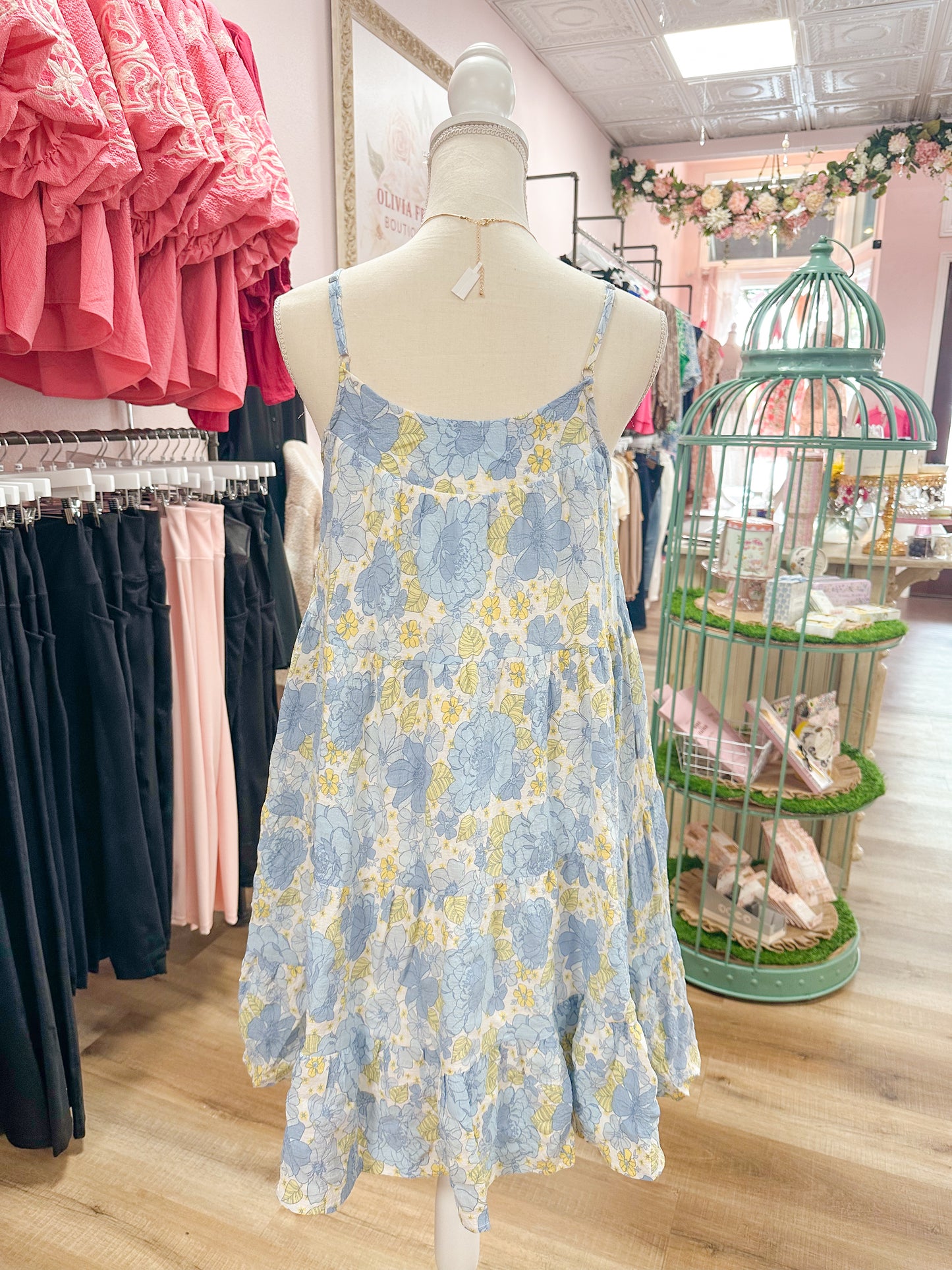 Tina Tiered Tank Dress