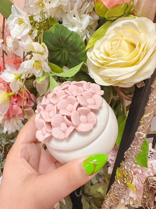 Hydrangea Trinket Box