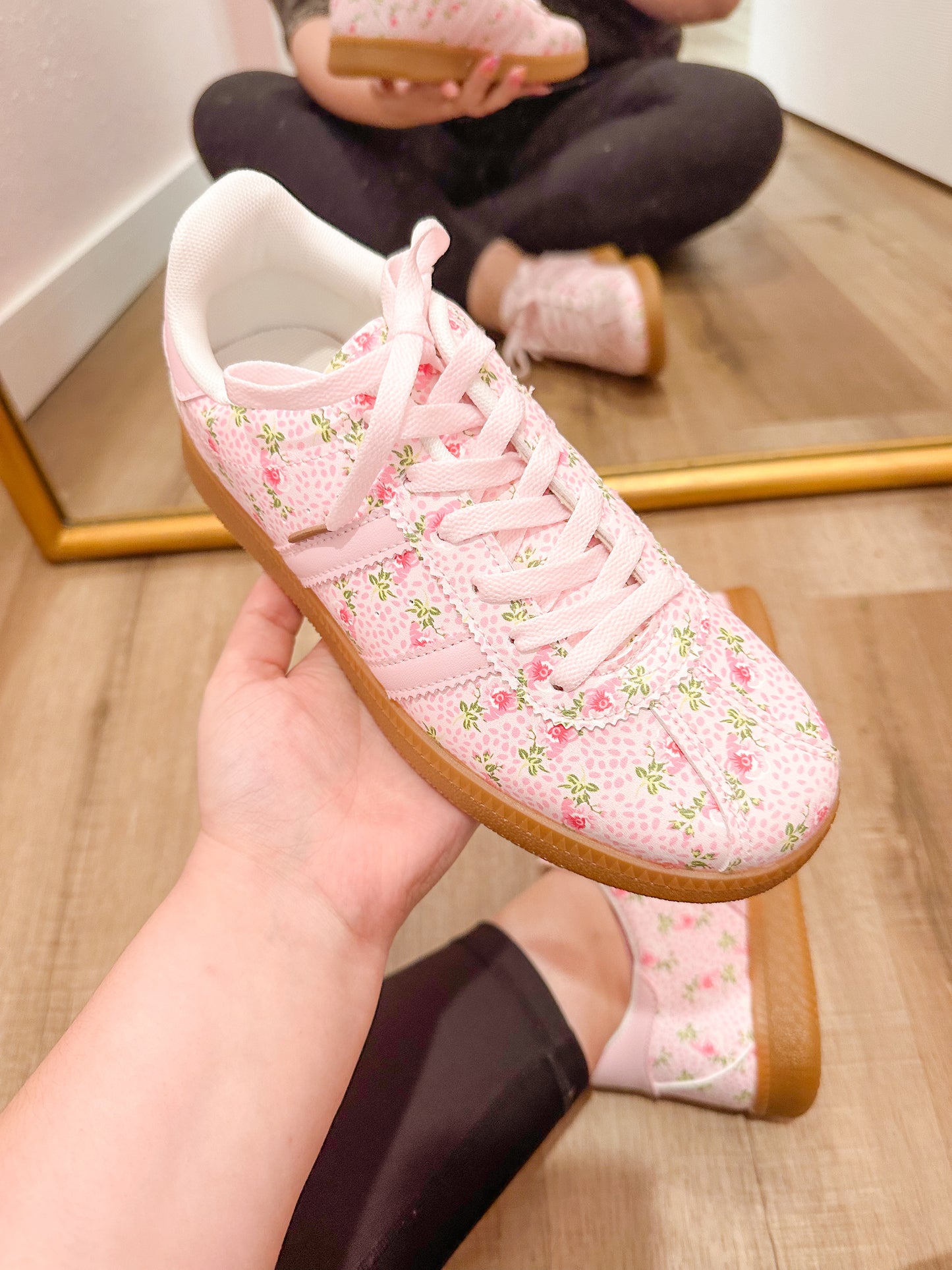 Livy Loo Floral Sneakers