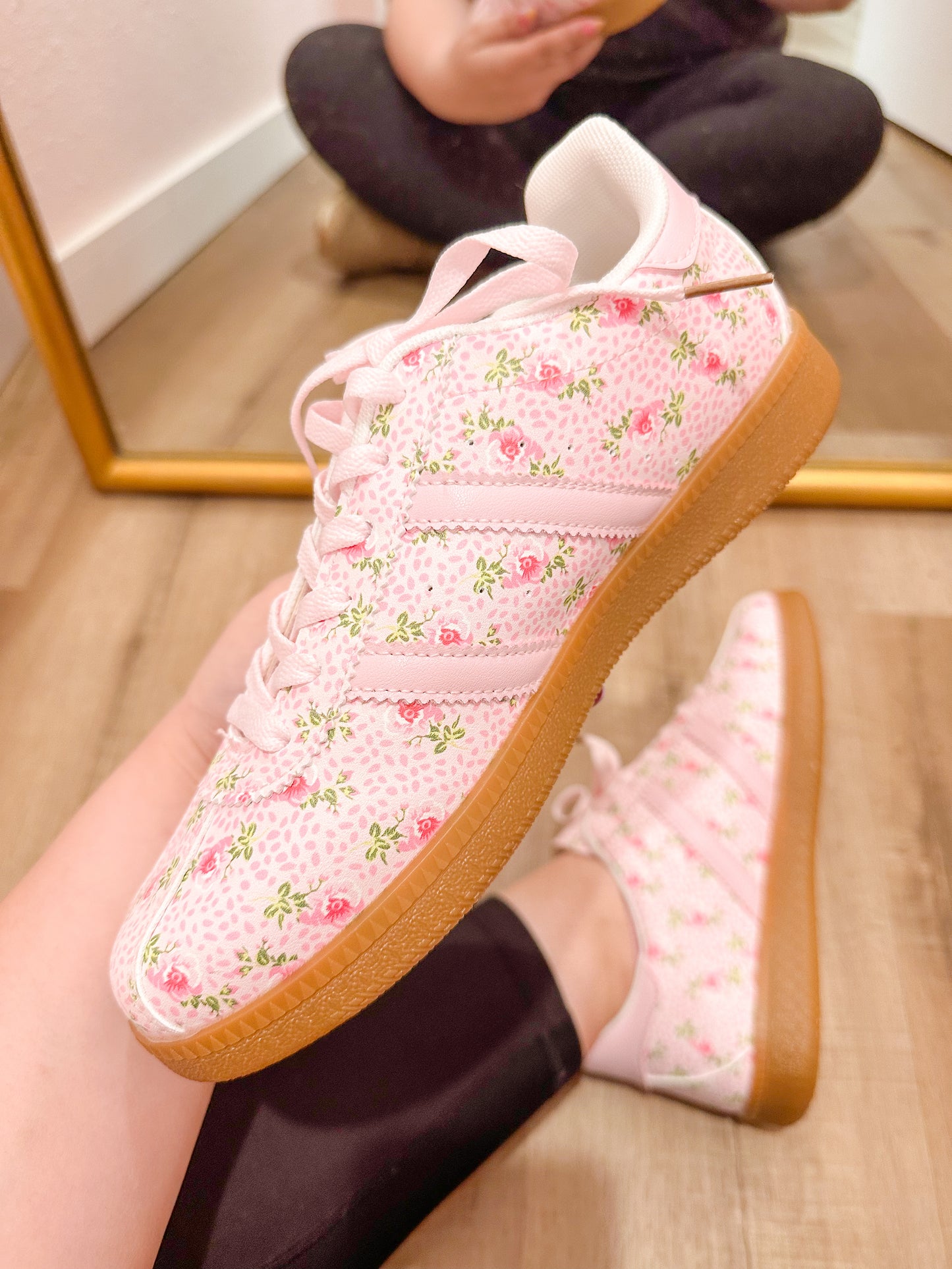 Livy Loo Floral Sneakers