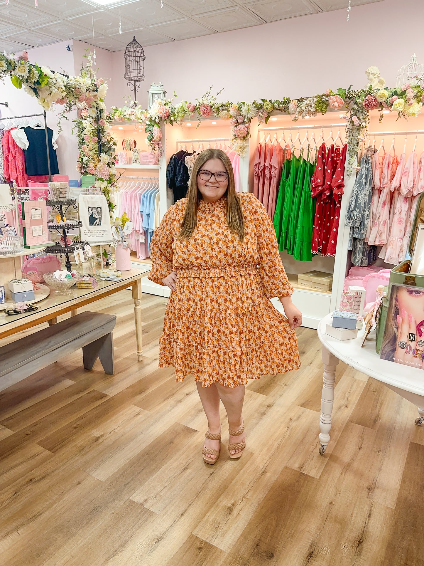 Goldie Print Dress