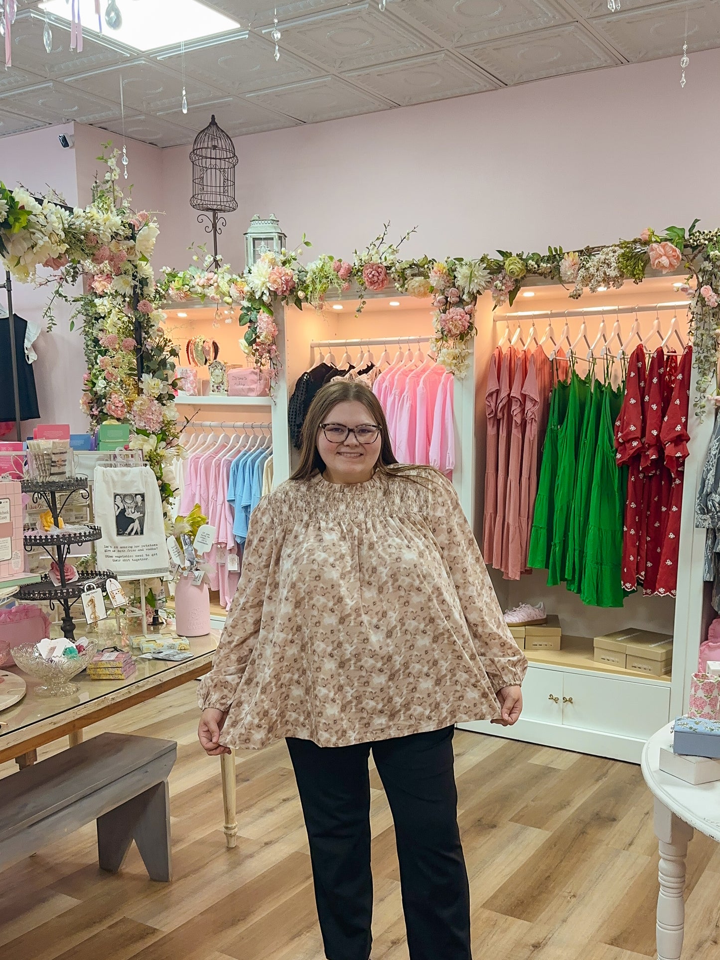 Coco Smocked Top