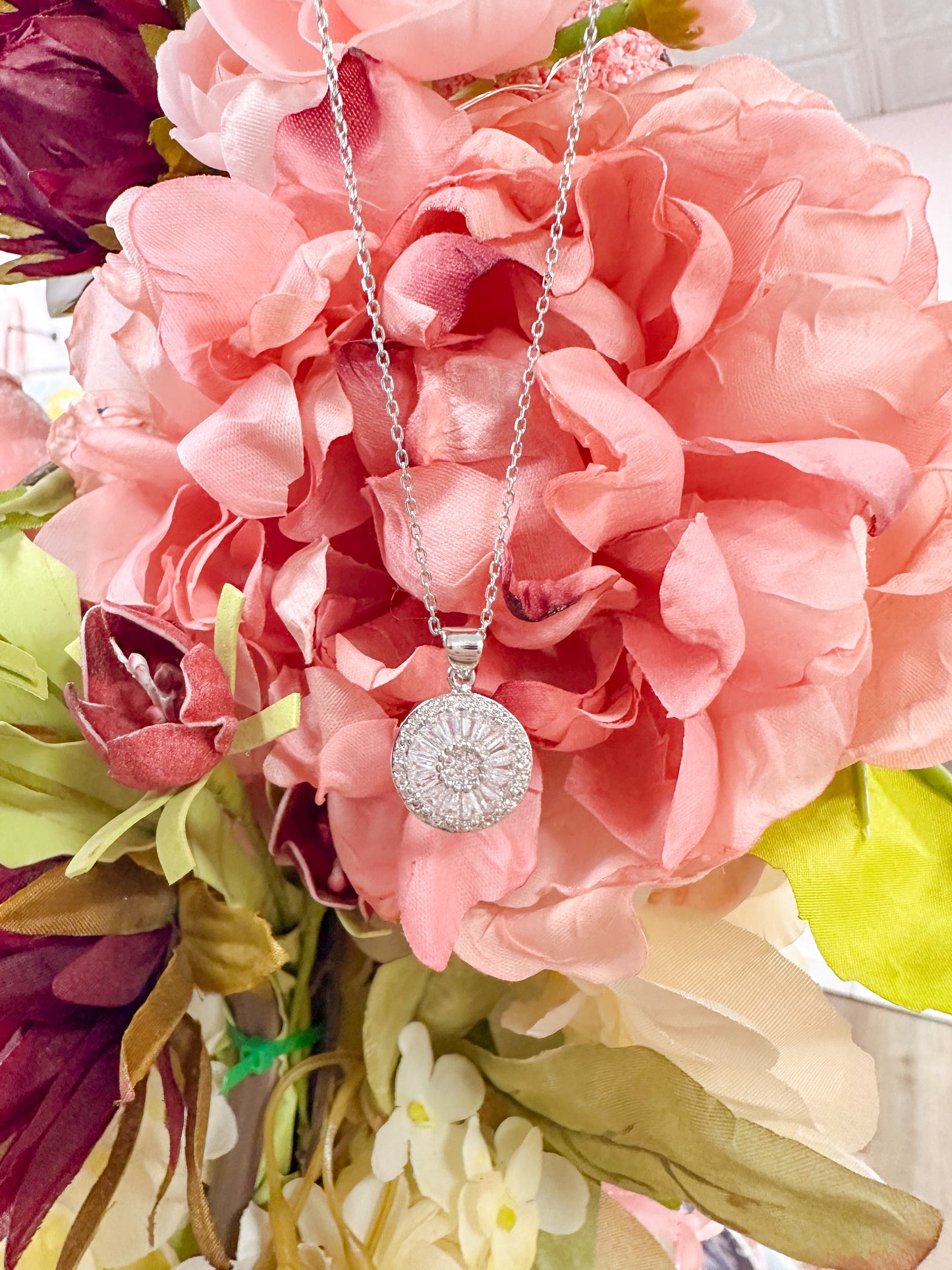 Silver Antique Adjustable Necklace