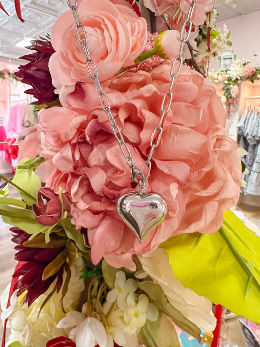 Bubble Heart Necklace
