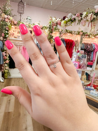 Amore Heart Charm Ring - Olivia Frank & Co.