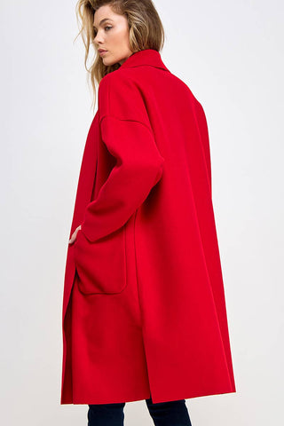 Auren Open Long Coat - Olivia Frank & Co.
