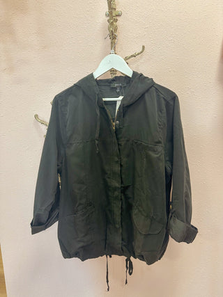 Bella Snap Button Zip Up - Olivia Frank & Co.