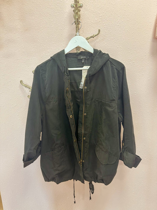 Bella Snap Button Zip Up - Olivia Frank & Co.