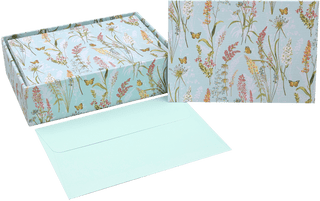 Blooms & Butterflies Note Cards - Olivia Frank & Co.
