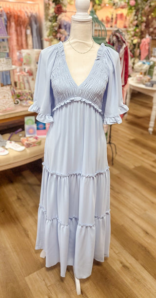 Blue Bell Maxi Dress - Olivia Frank & Co.