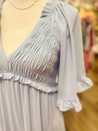 Blue Bell Maxi Dress - Olivia Frank & Co.