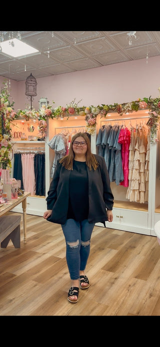 Classic Carmine Blazer - Olivia Frank & Co.