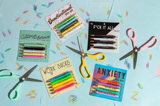 Demotivational Pen Set - Olivia Frank & Co.