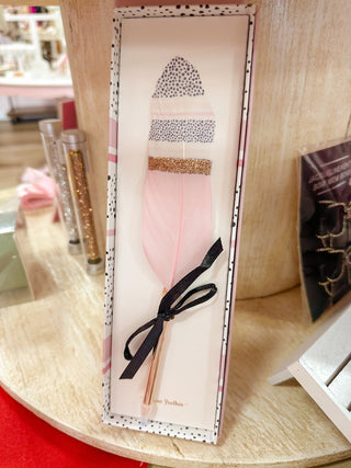 Feather Ballpoint Pen - Olivia Frank & Co.