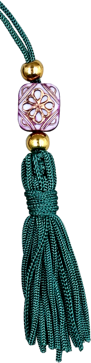 Highland Cow Beaded Bookmark - Olivia Frank & Co.
