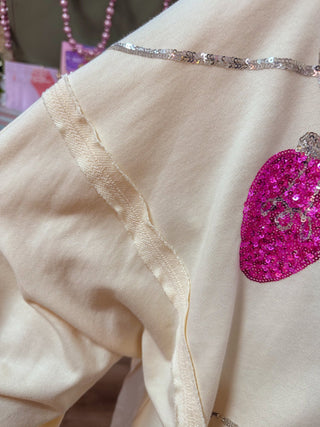 Holiday Sequin Pullover - Olivia Frank & Co.