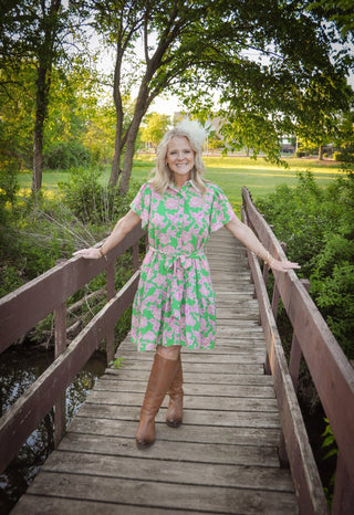 Kimber Flutter Dress - Olivia Frank & Co.