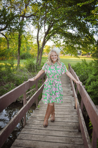 Kimber Flutter Dress - Olivia Frank & Co.