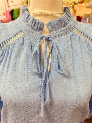 Laura Bluebell Blouse - Olivia Frank & Co.