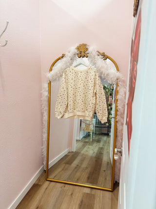 Lauren Floral Crew Neck - Olivia Frank & Co.