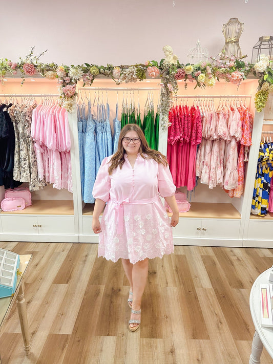 Leslie Button Up Dress - Olivia Frank & Co.