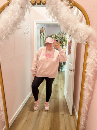 Literally Just A Girl Crewneck - Olivia Frank & Co.