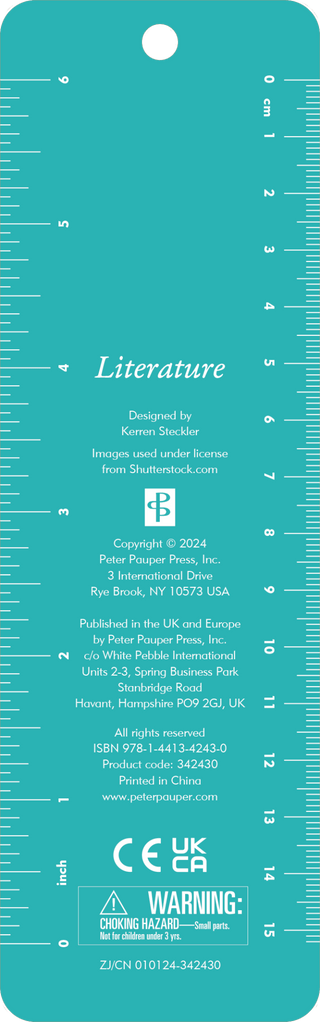 Literature Beaded Bookmark - Olivia Frank & Co.