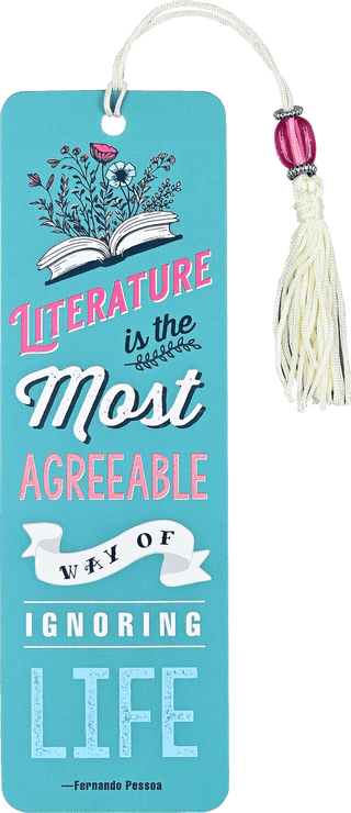 Literature Beaded Bookmark - Olivia Frank & Co.