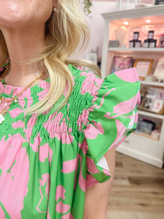 Lola Print Dress - Olivia Frank & Co.