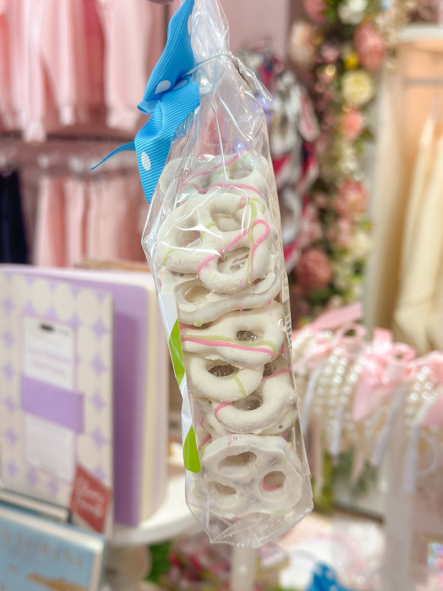 Medium Bag Yogurt Frosted Pretzels - Olivia Frank & Co.