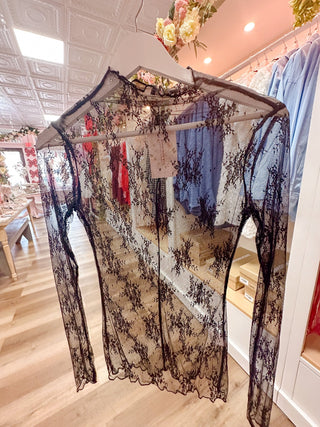 Mila Mesh Top - Olivia Frank & Co.