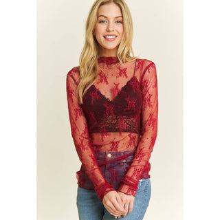 Mila Mesh Top - Olivia Frank & Co.