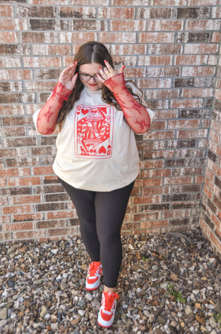 Queen of Hearts Tee - Olivia Frank & Co.