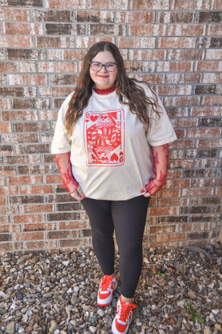 Queen of Hearts Tee - Olivia Frank & Co.